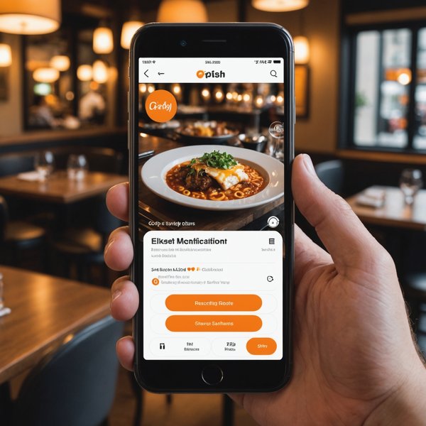 Comment une application de réservation de restaurants peut-elle utiliser les notifications push pour augmenter les réservations ?